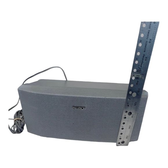 Sony Vintage 3 Speaker Set Model # SS - RS175D & SS - CT175D Silver - Picture 13 of 16